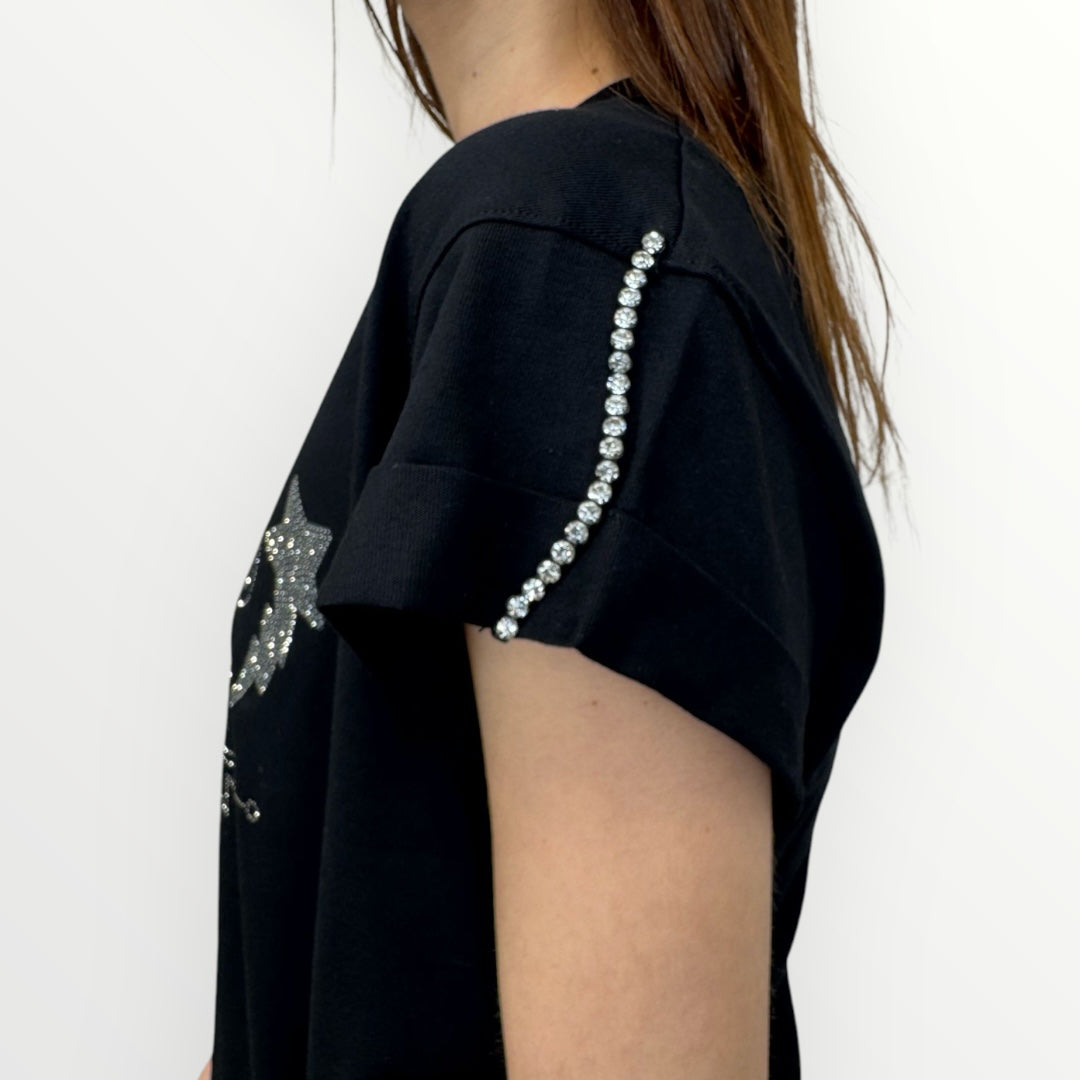 GUESS - T-SHIRT CON SCRITTA
