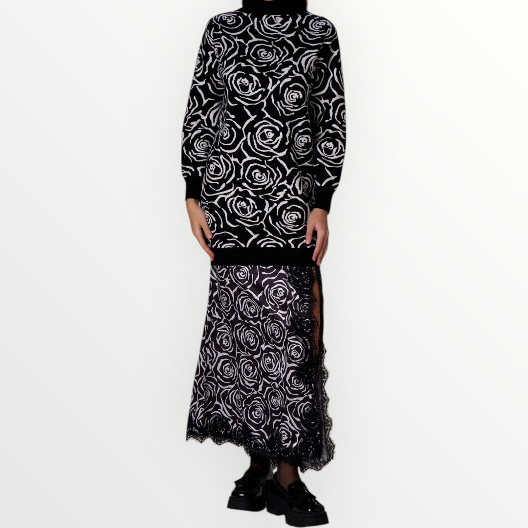 NOSECRETS - ABITO DOLCEVITA JACQUARD