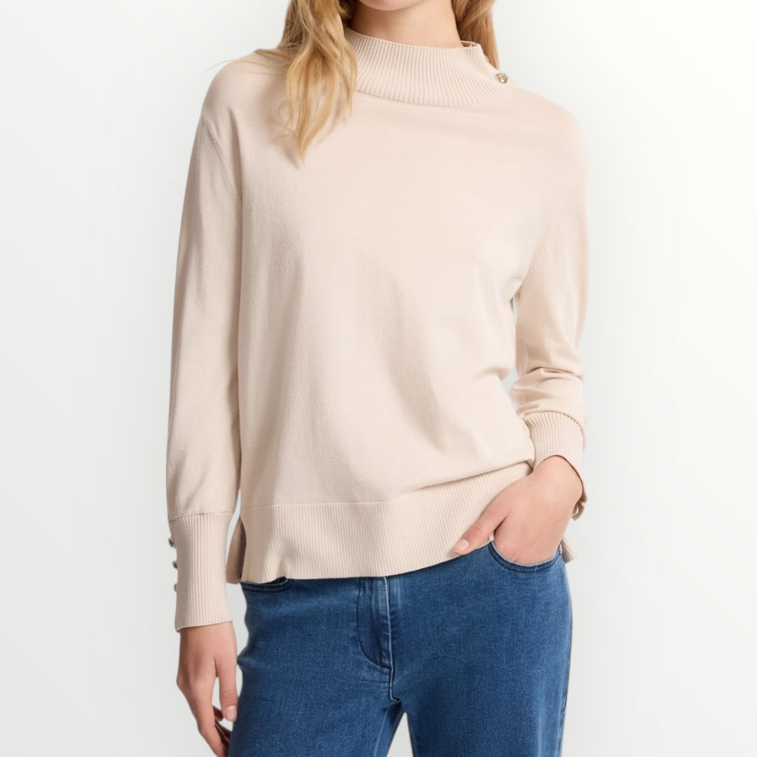 ELENA MIRO' - MAGLIA CON BOTTONI