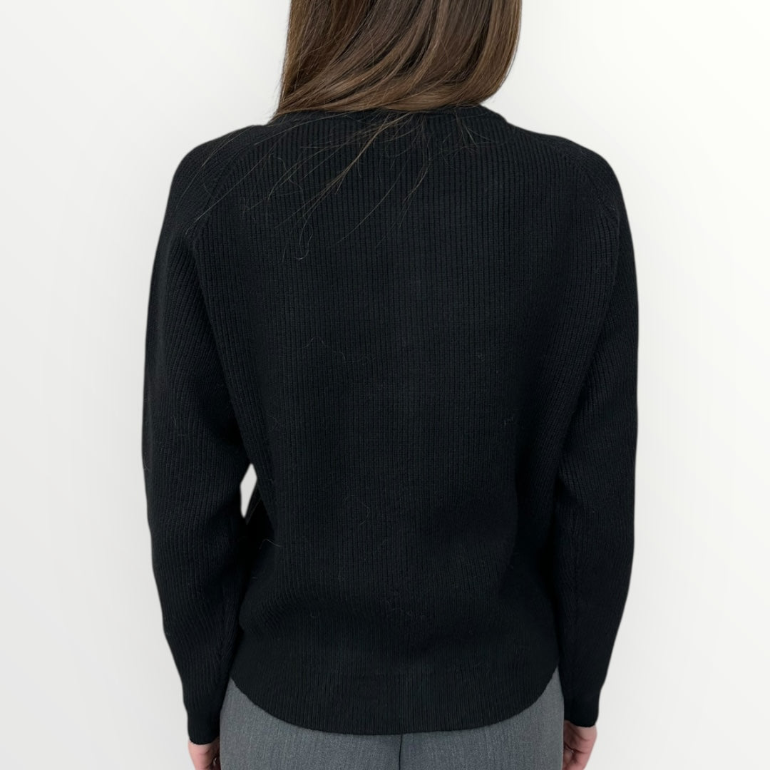 FERRONE - CARDIGAN A COSTINE CON BOTTONCINI