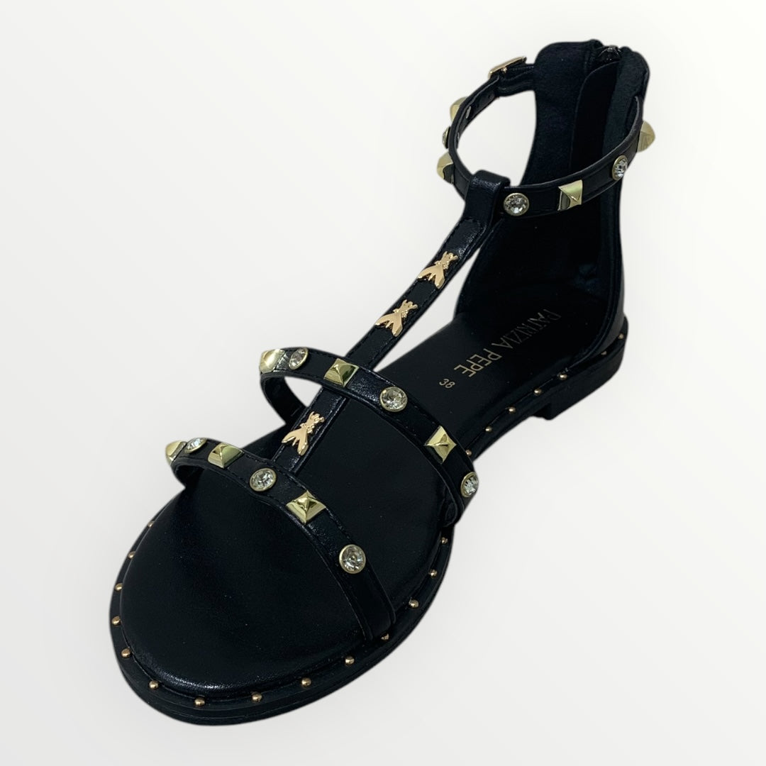 PATRIZIA PEPE - SANDALO CON BORCHIE