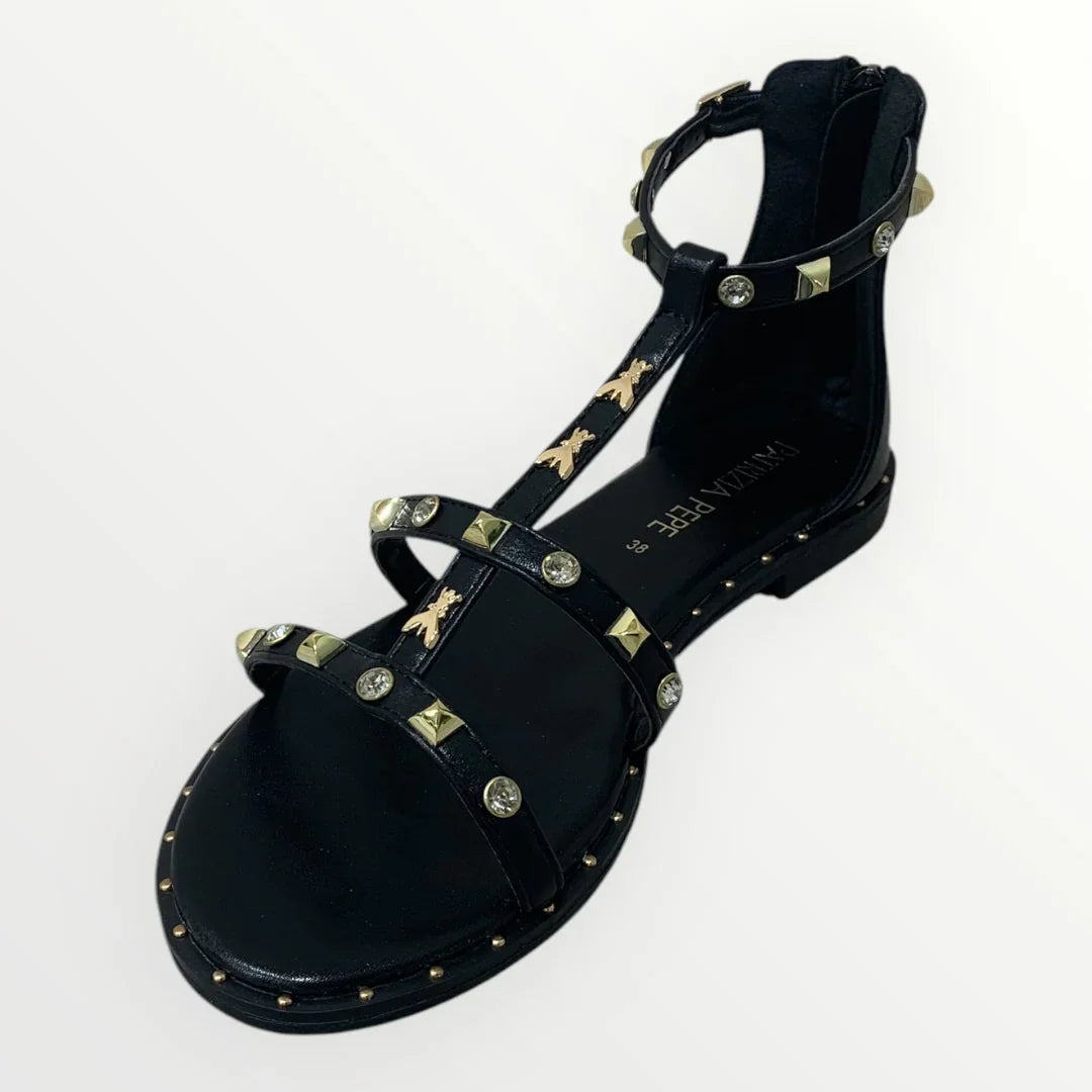 PATRIZIA PEPE - SANDALO CON BORCHIE