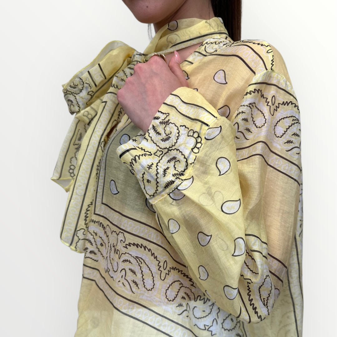 HAVEONE - CAMICIA STAMPA BANDANA