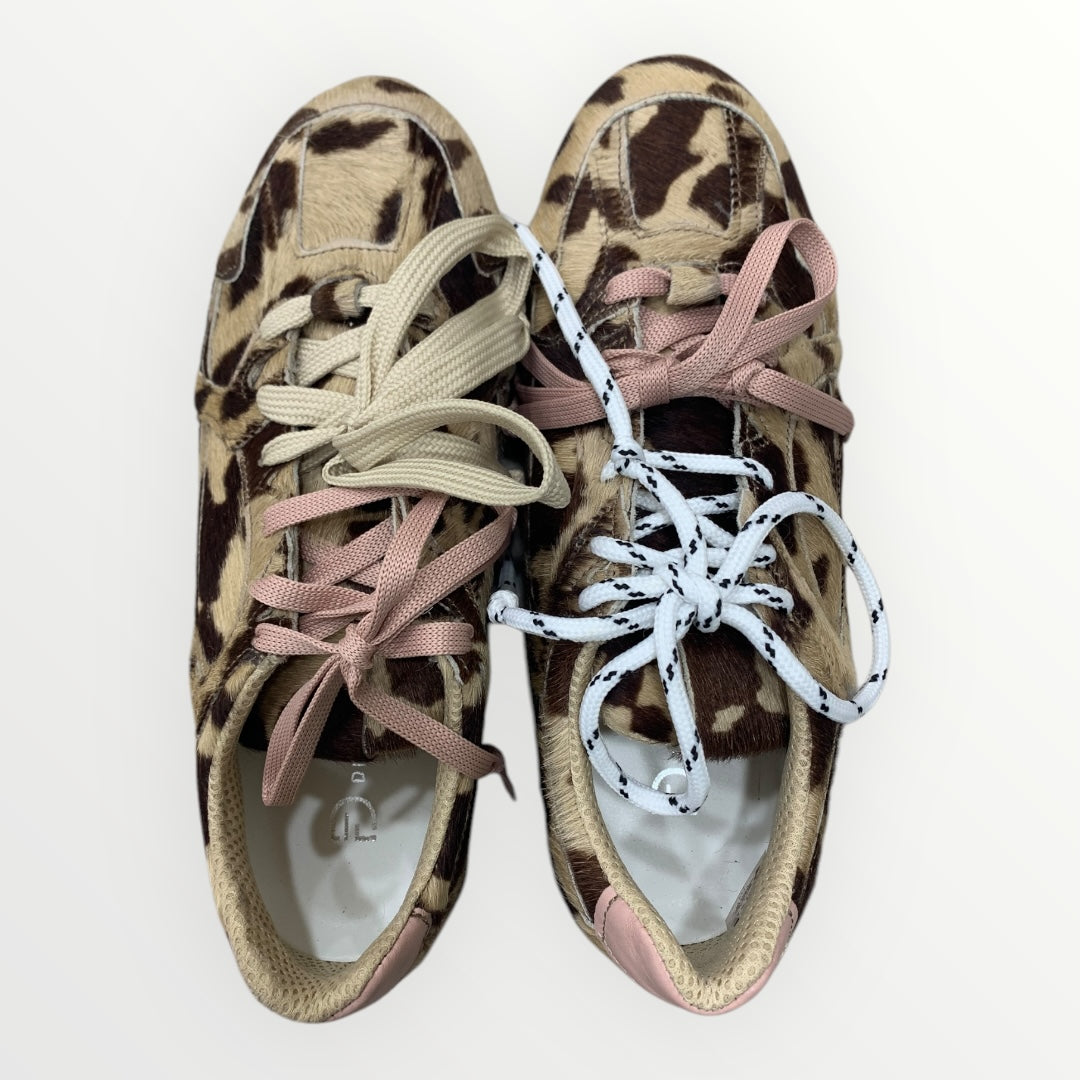 DIVINE FOLLIE - SNEAKER MACULATE CON LACCI BICOLOR