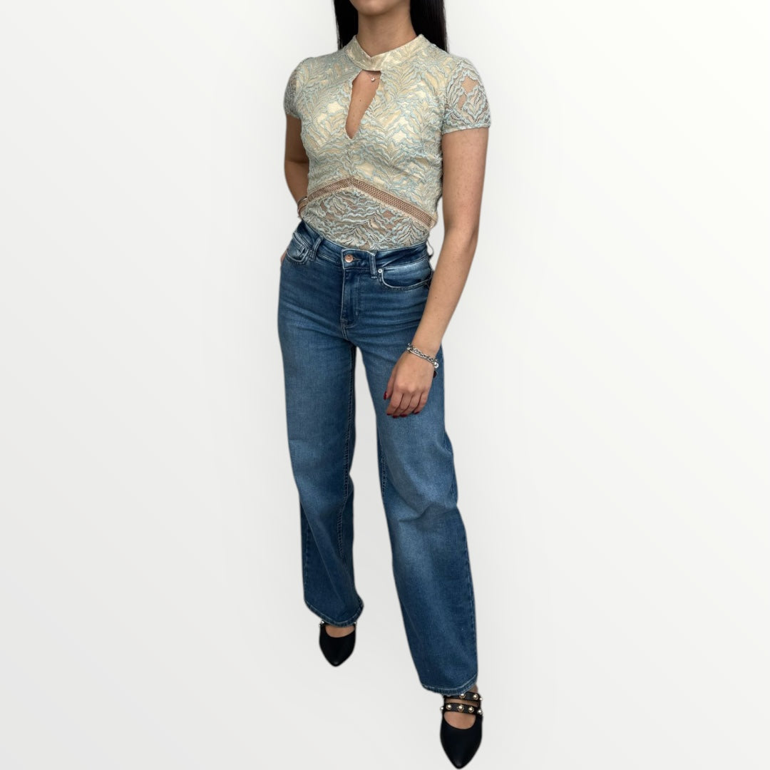 GUESS - MAGLIA IN PIZZO