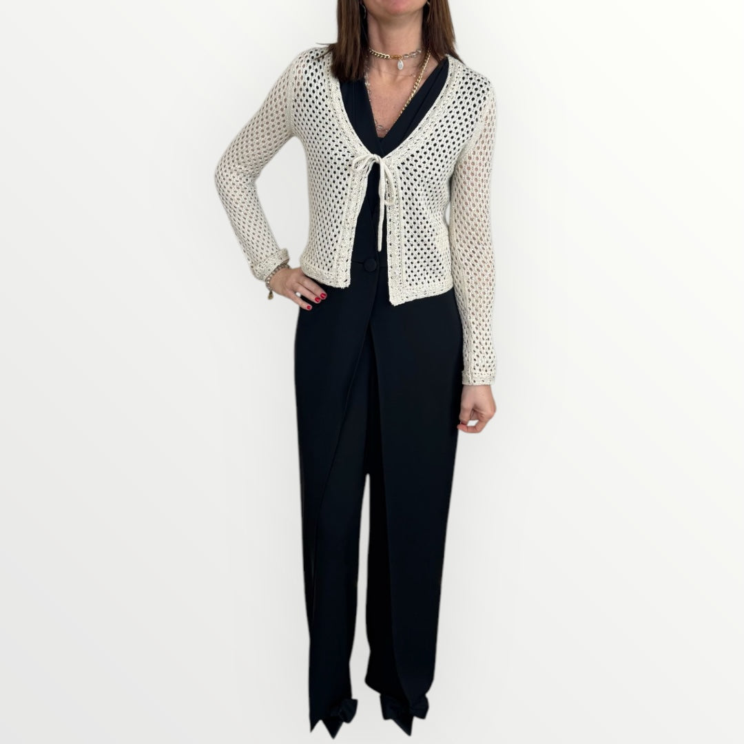 EMME MARELLA - CARDIGAN PLATA