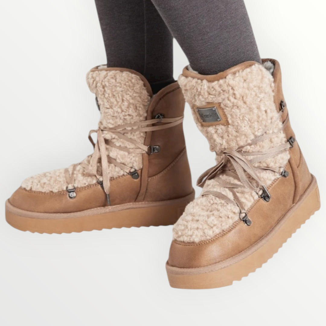 DR.FRANKLIN - STIVALETTO ALTO CON PELO