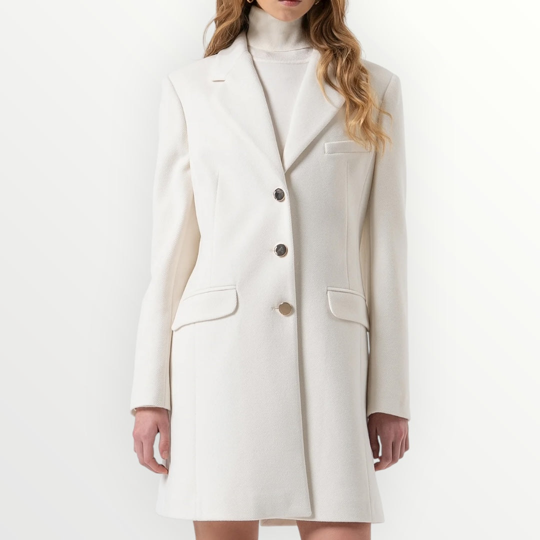 FRACOMINA - CAPPOTTO SLIM MONOPETTO