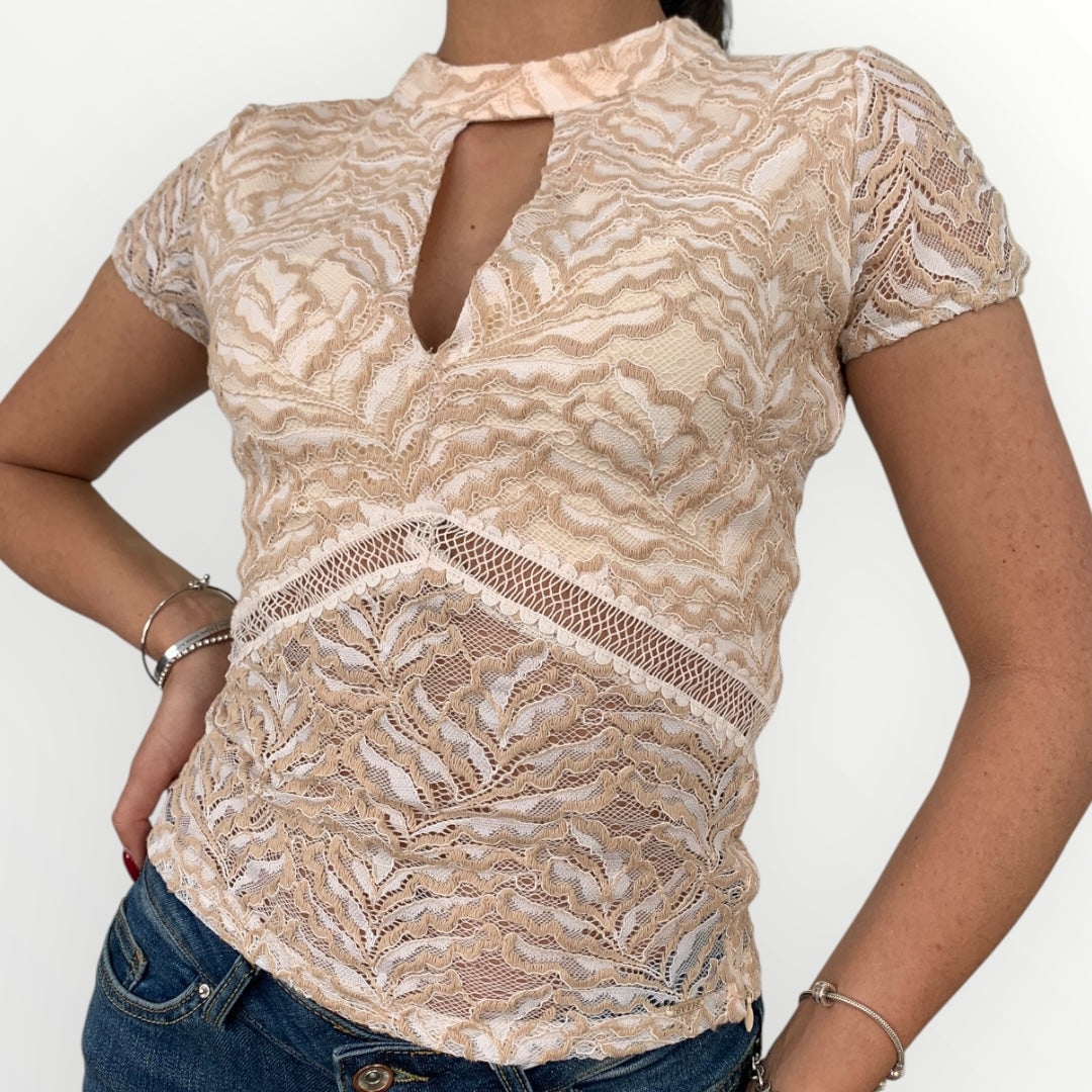 GUESS - MAGLIA IN PIZZO