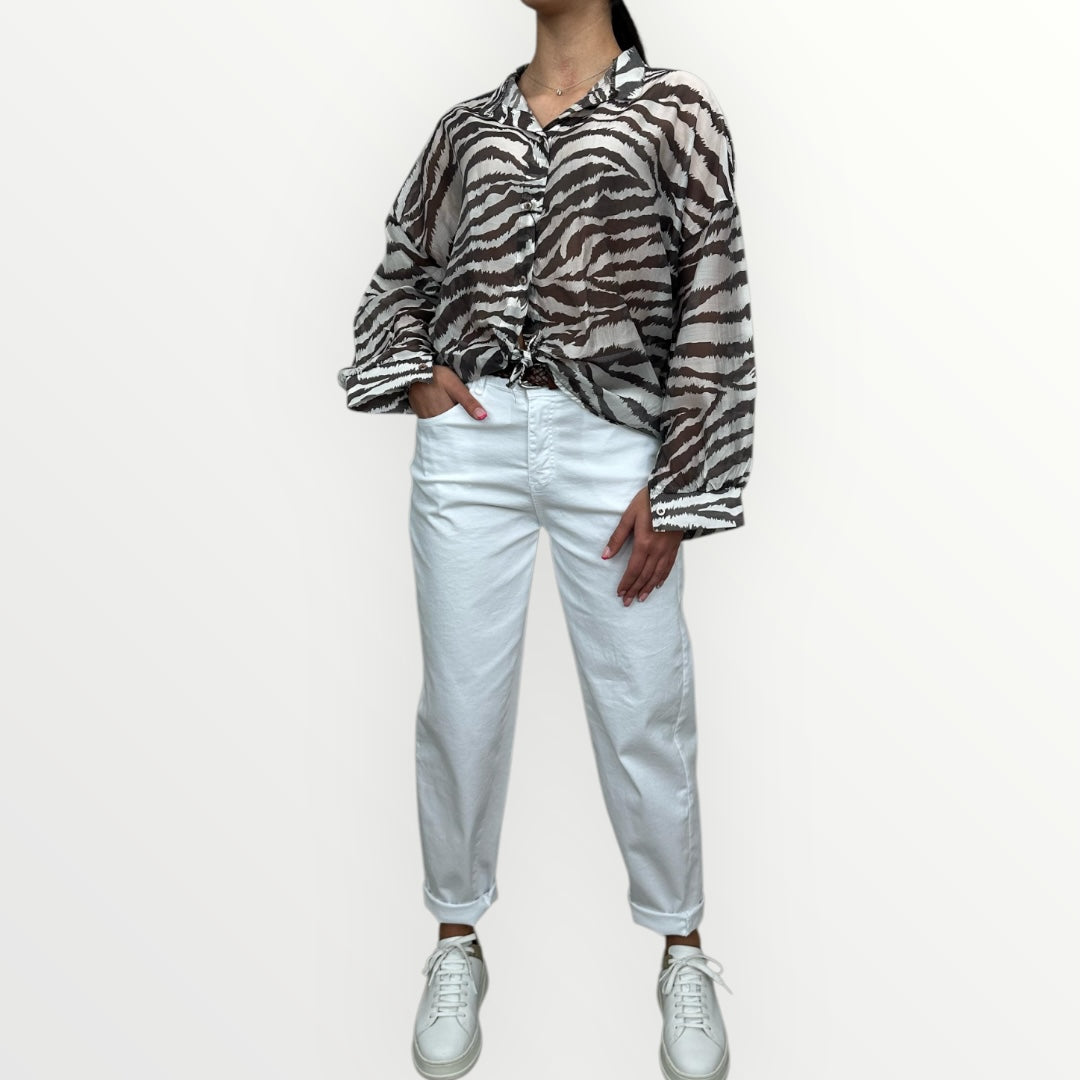 LOFT.73 - CAMICIA ZEBRA