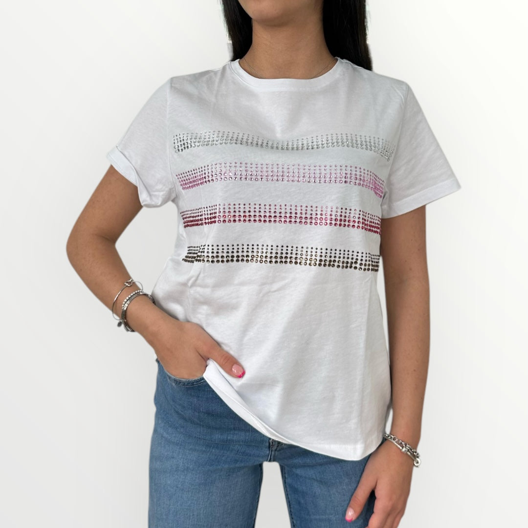 EMME MARELLA - T-SHIRT FOGLIA