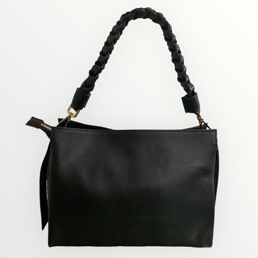 LOFT.73 - BORSA CON MANICO INTRECCIATO