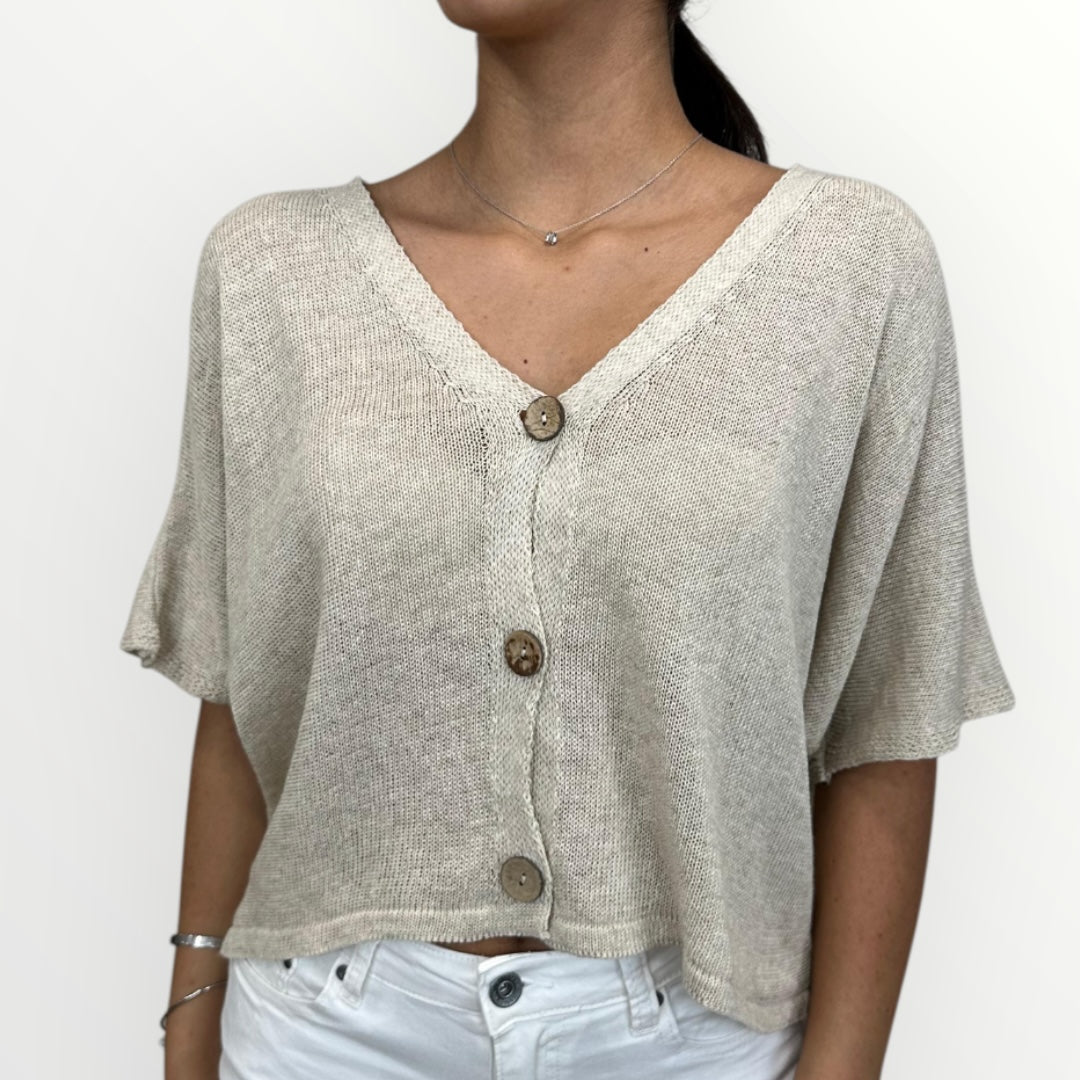 LOFT.73 - CARDIGAN MELOGRANO