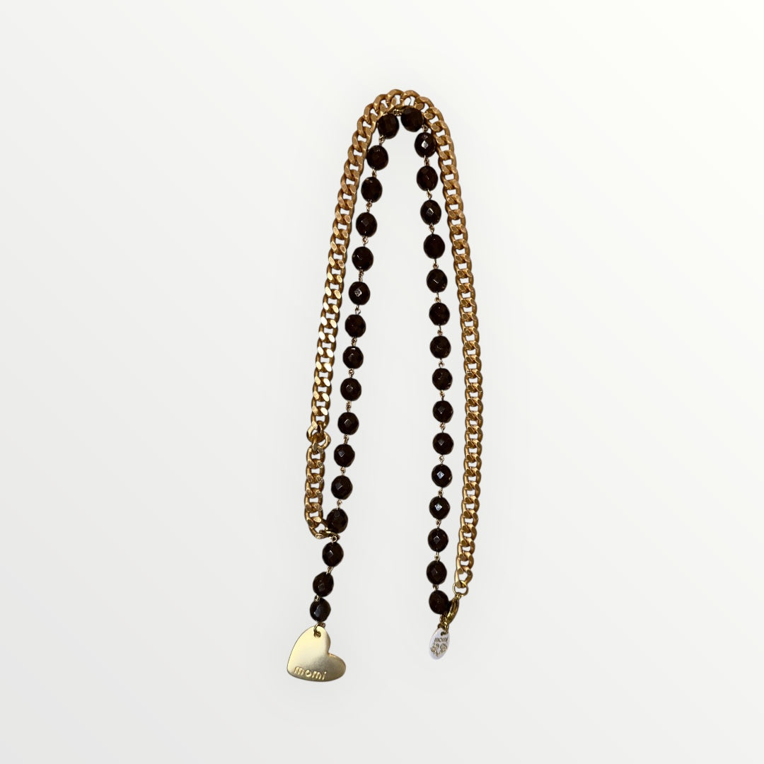 MOMI - COLLANA FRANCESCA LUNGA CUORE