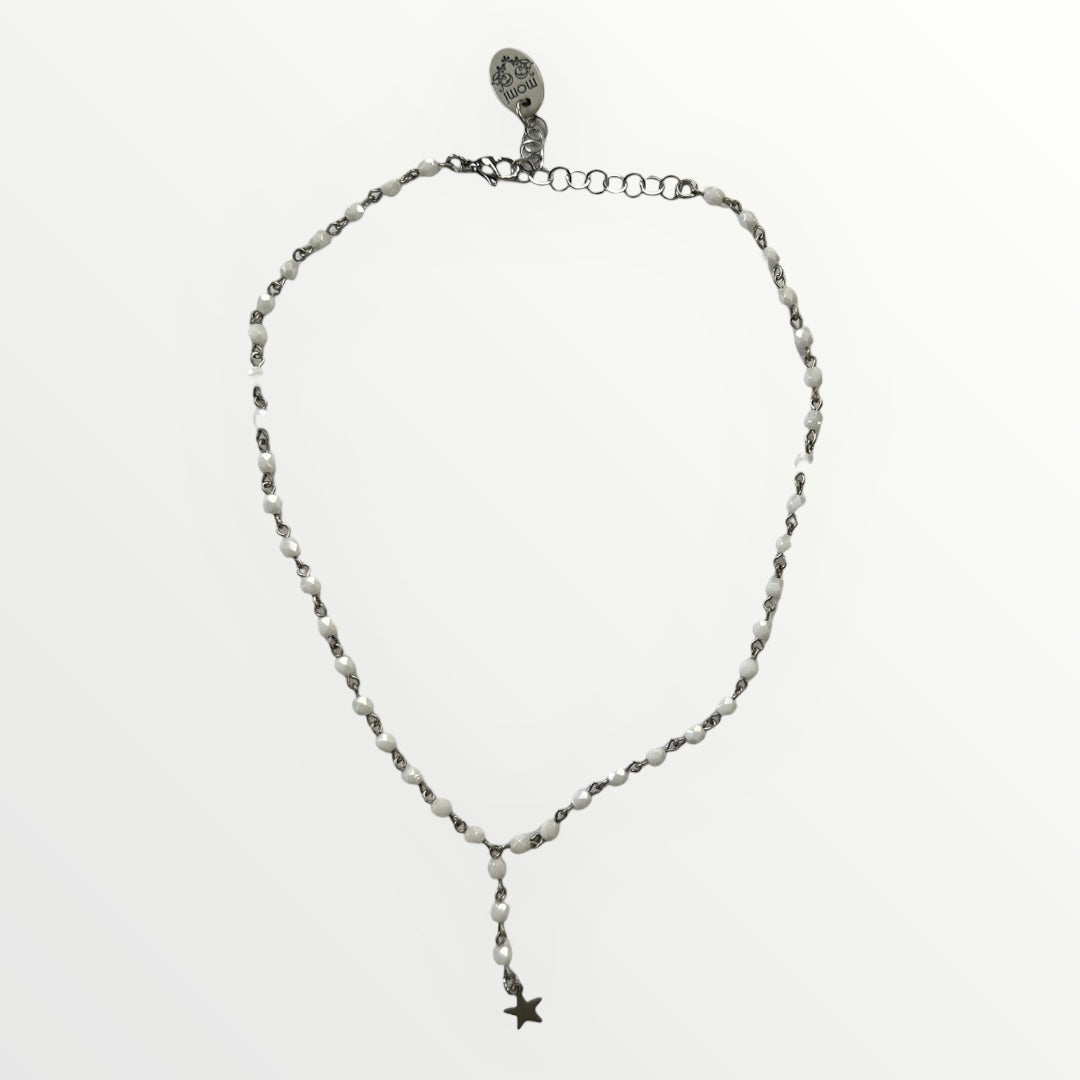 MOMI - COLLANA ROSARIO CORTO STELLA