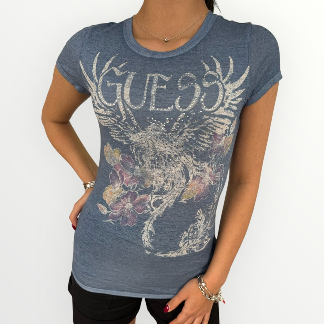 GUESS - T-SHIRT CON DECORAZIONI