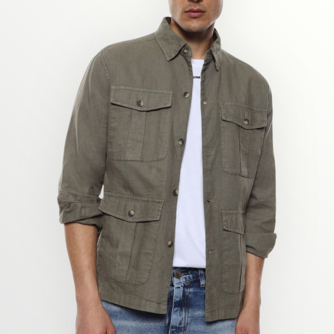 IMPERIAL - GIACCA CAMICIA CON BOTTONI