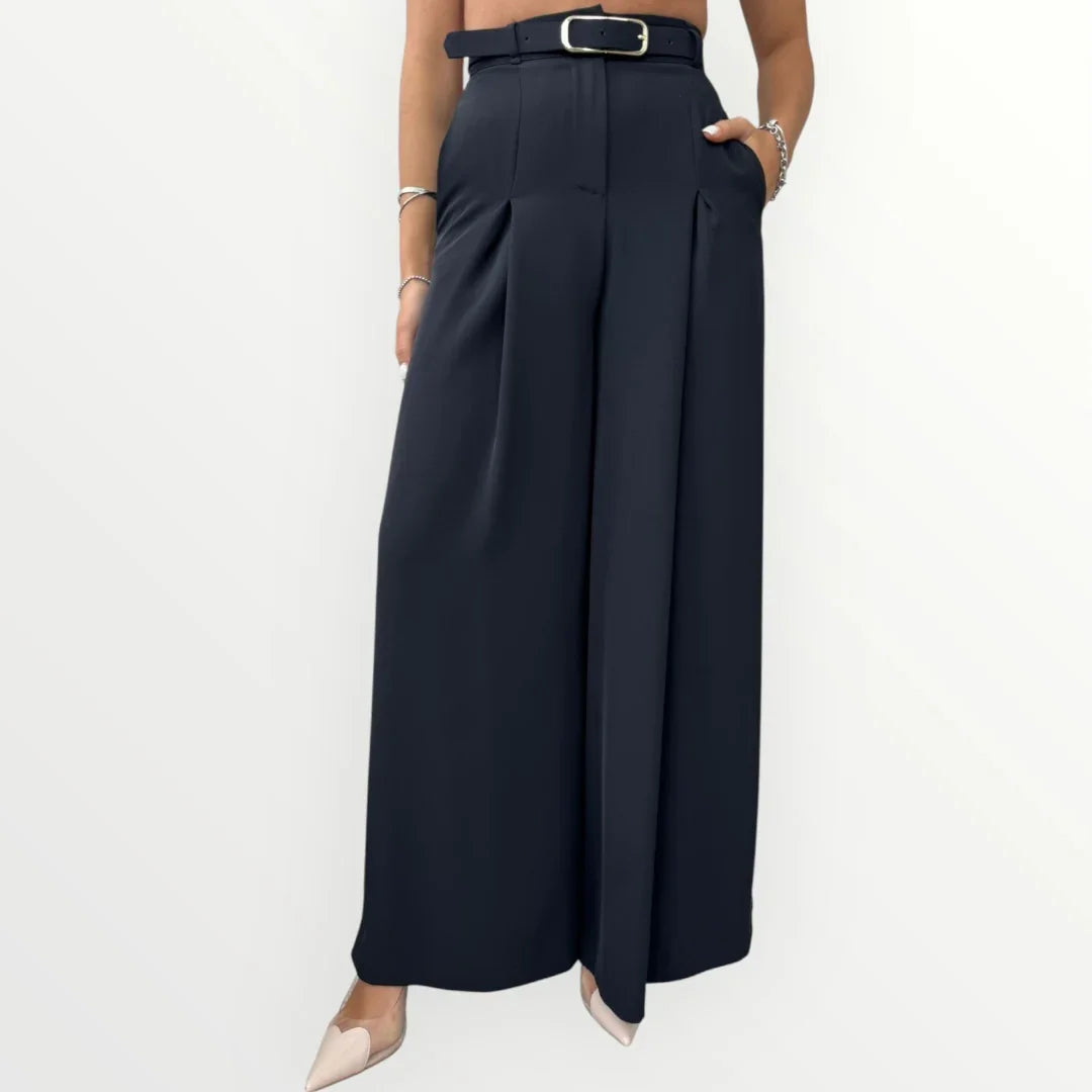 IMPERIAL - PANTALONE A PALAZZO CON PINCE