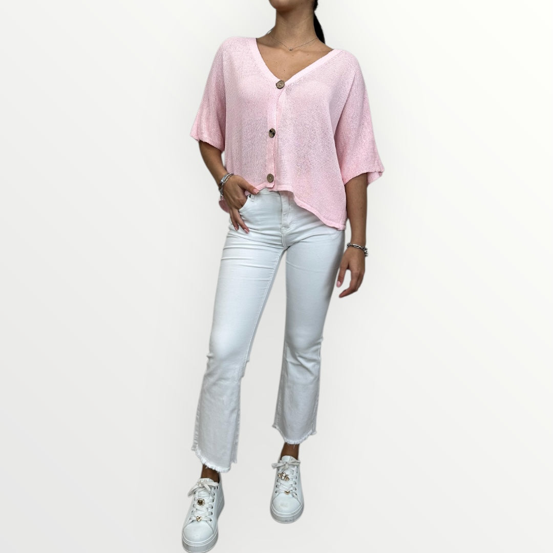 LOFT.73 - CARDIGAN MELOGRANO