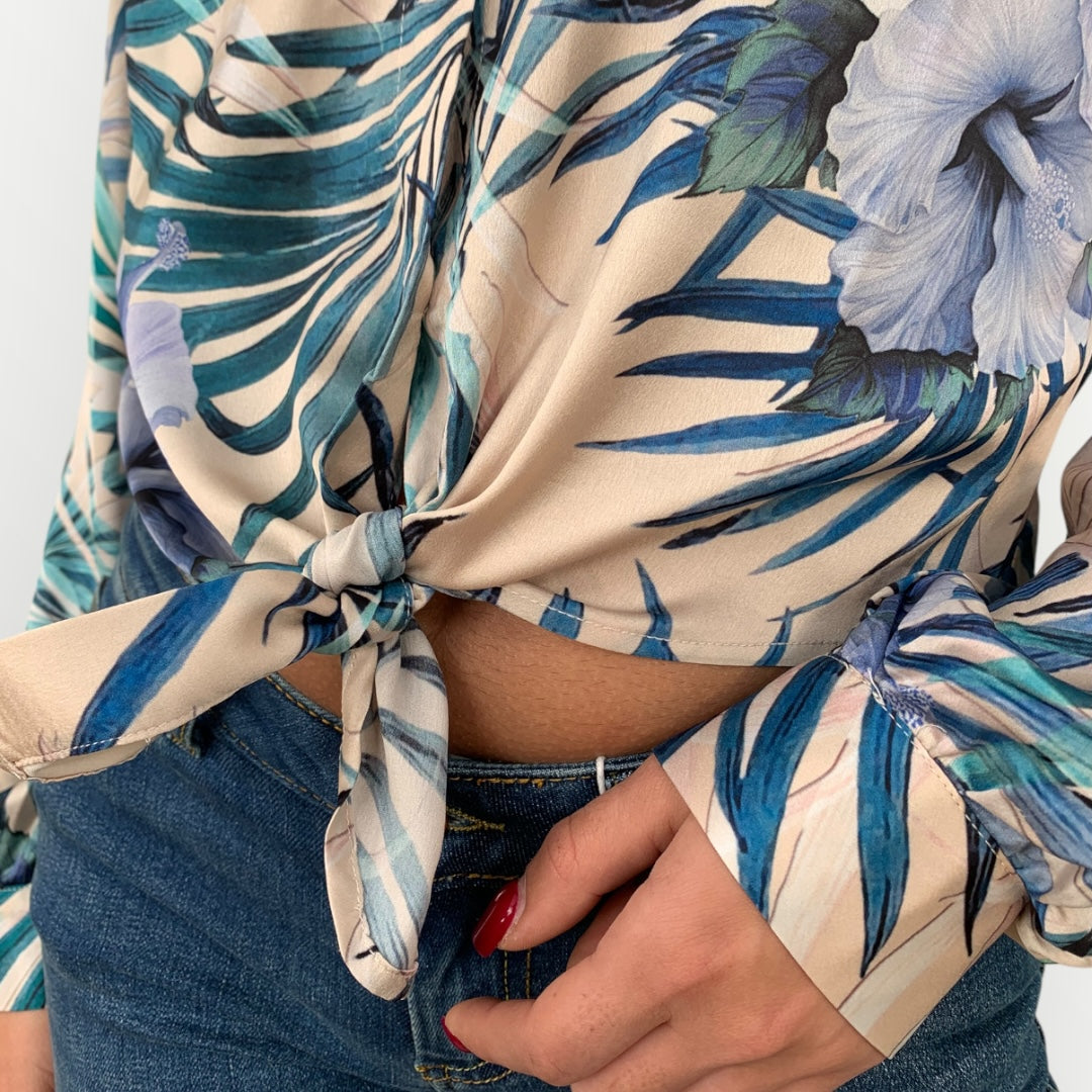 GUESS - CAMICIA CON STAMPA FLOREALE