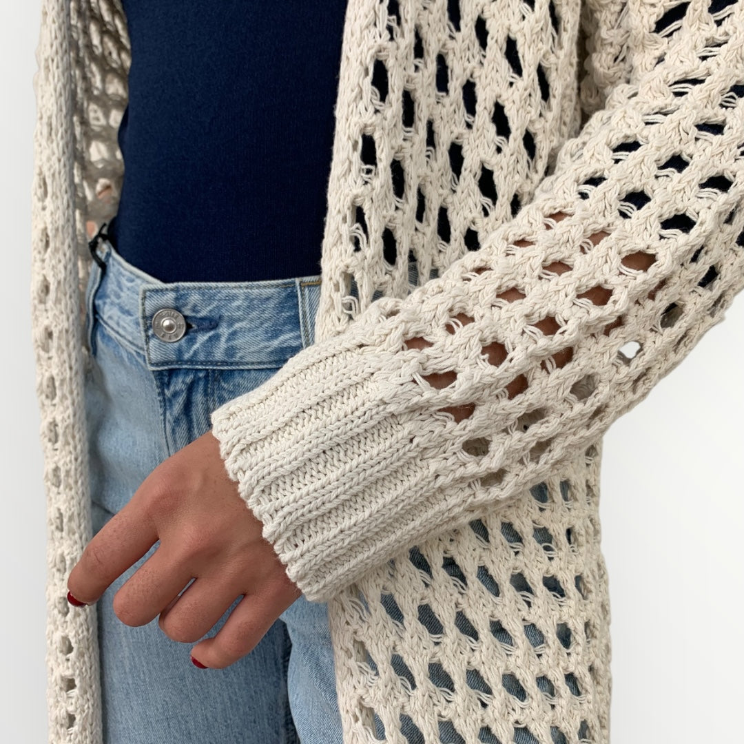 KING KONG - CARDIGAN TRAFORATO