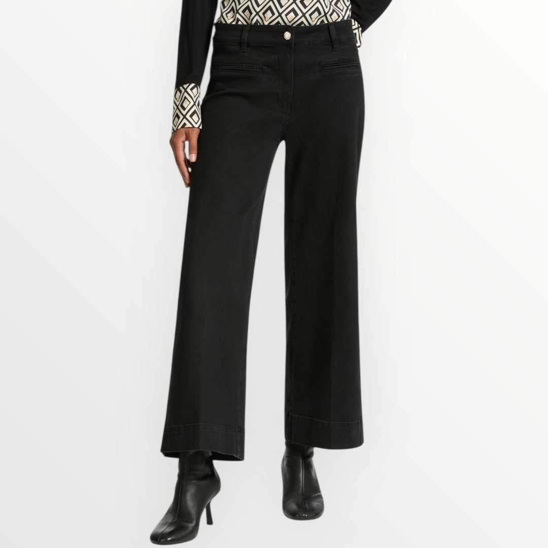 ELENA MIRO' - JEANS 5 TASCHE MARINIERE