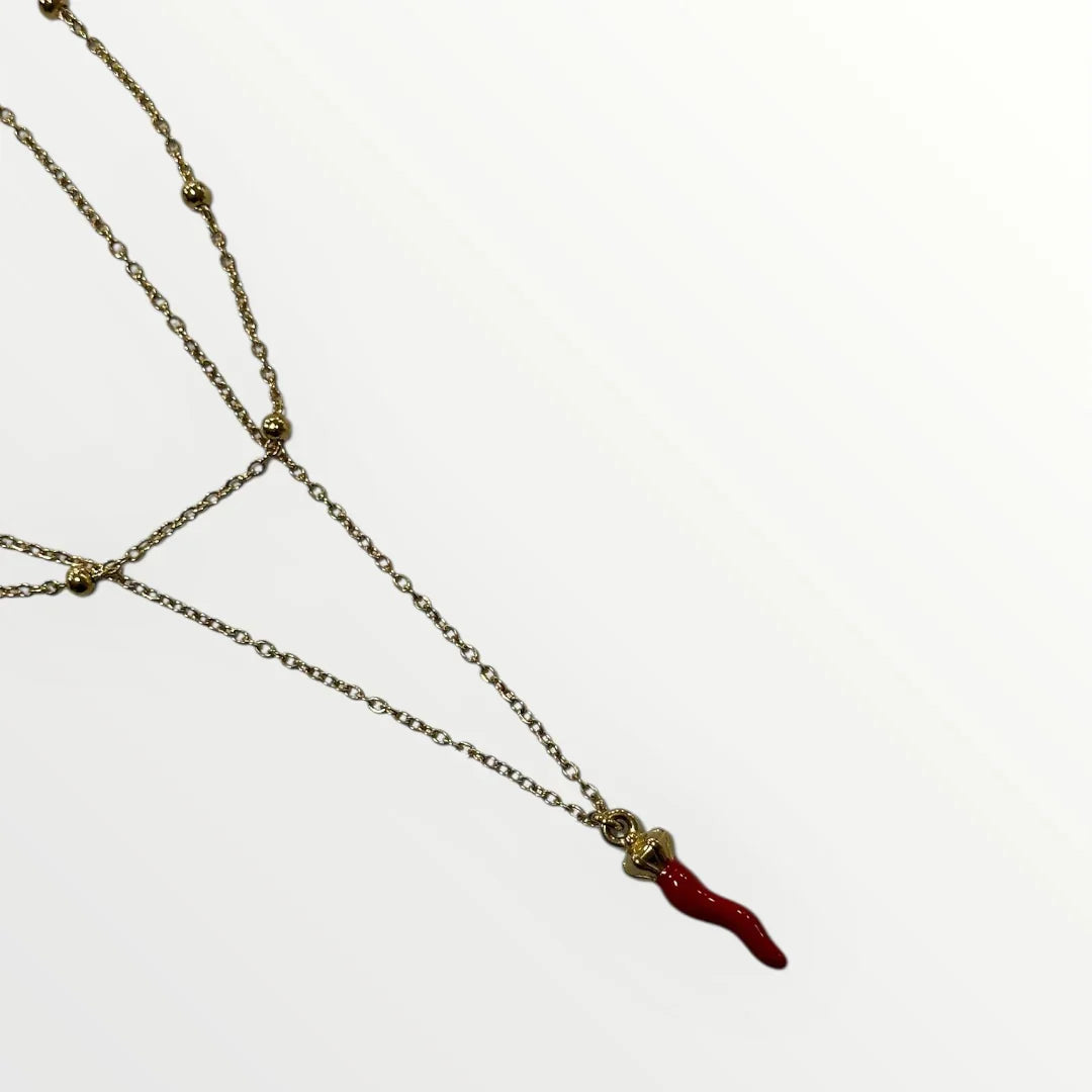 MOMI - COLLANA CORNETTO