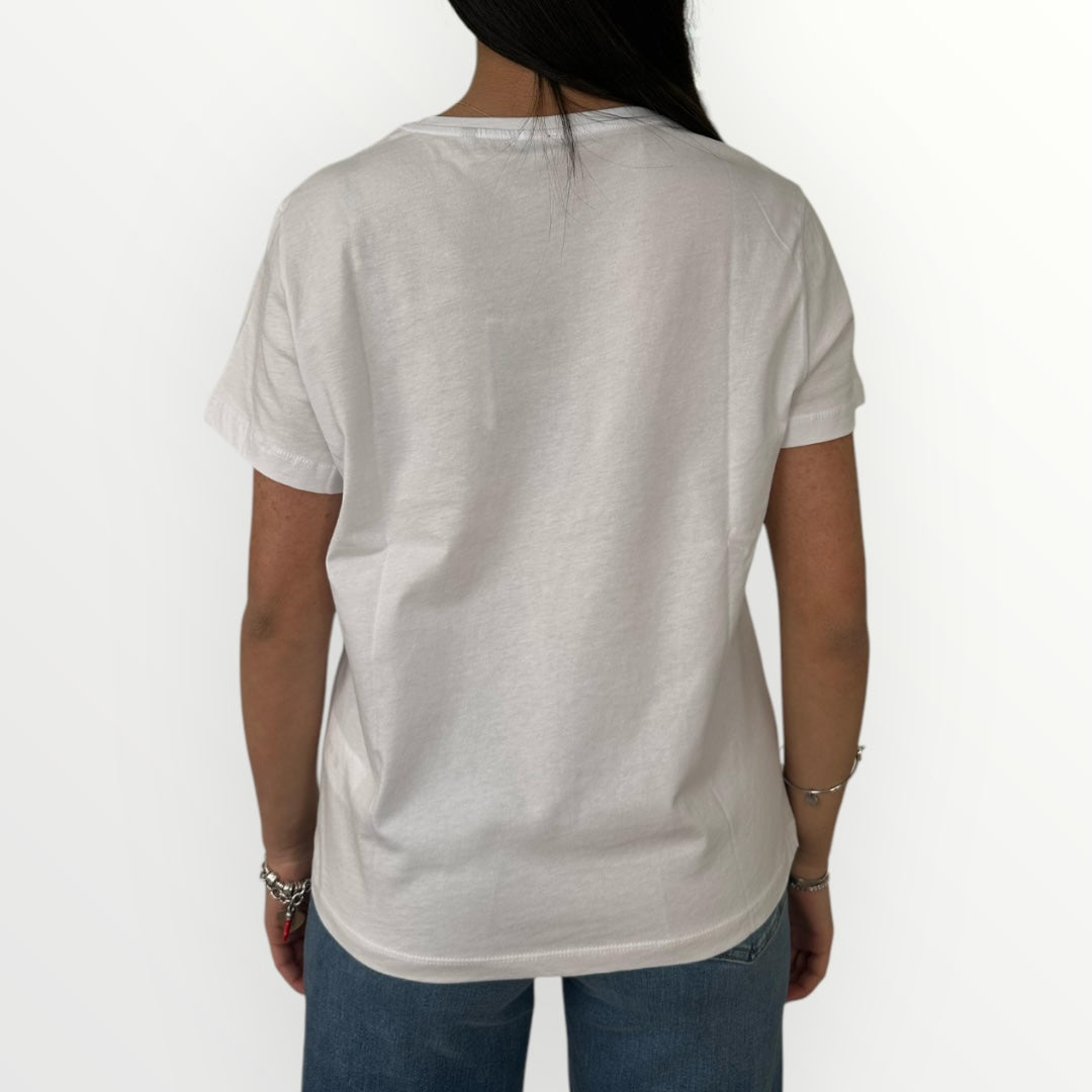 EMME MARELLA - T-SHIRT FOGLIA