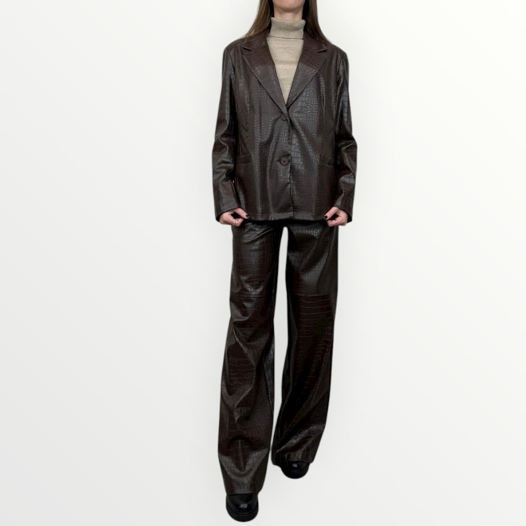 KING KONG - GIACCA STAMPA COCCODRILLO