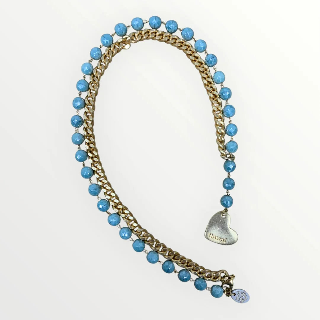 MOMI - COLLANA FRANCESCA LUNGA CUORE