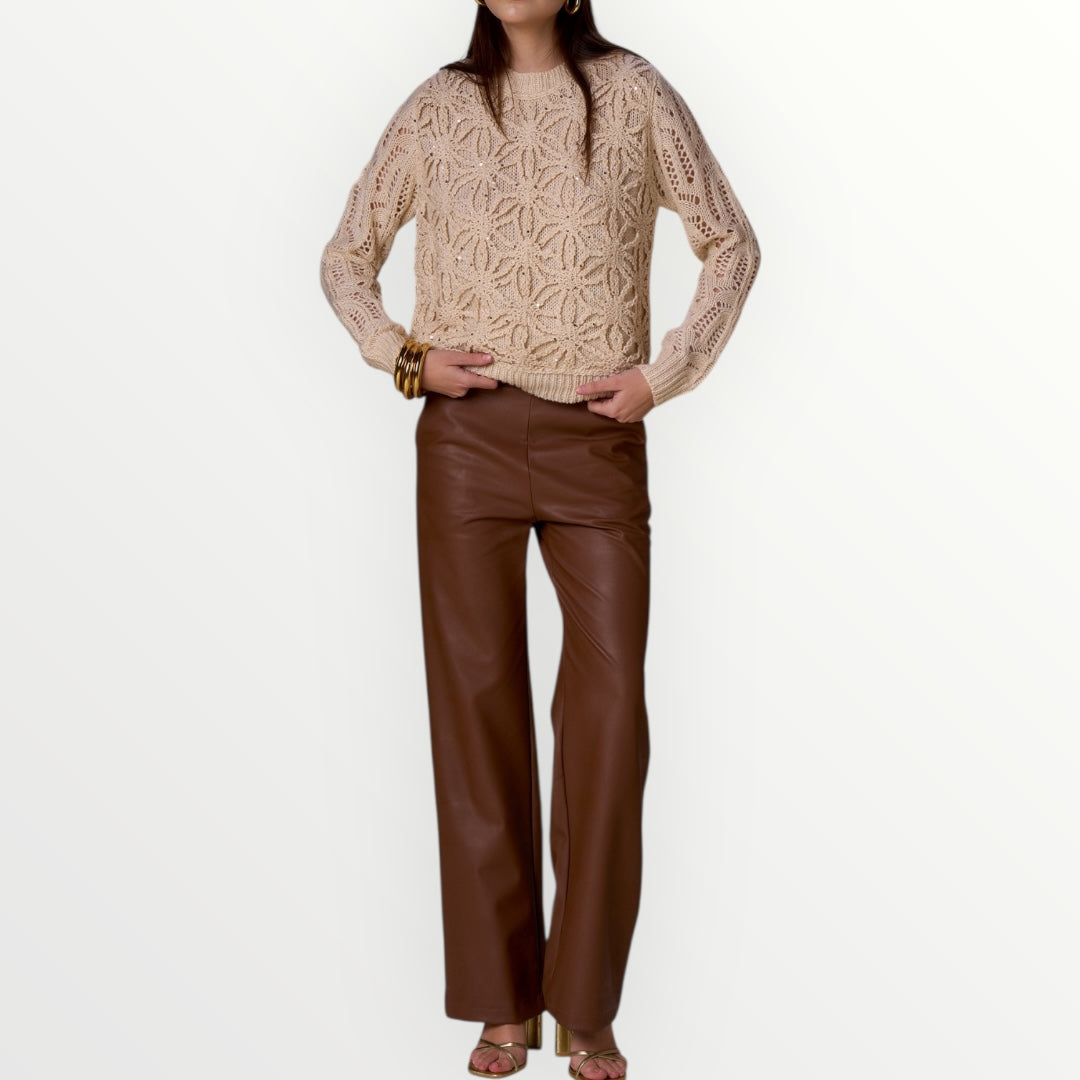 NO SECRETS - MAGLIA CROCHET