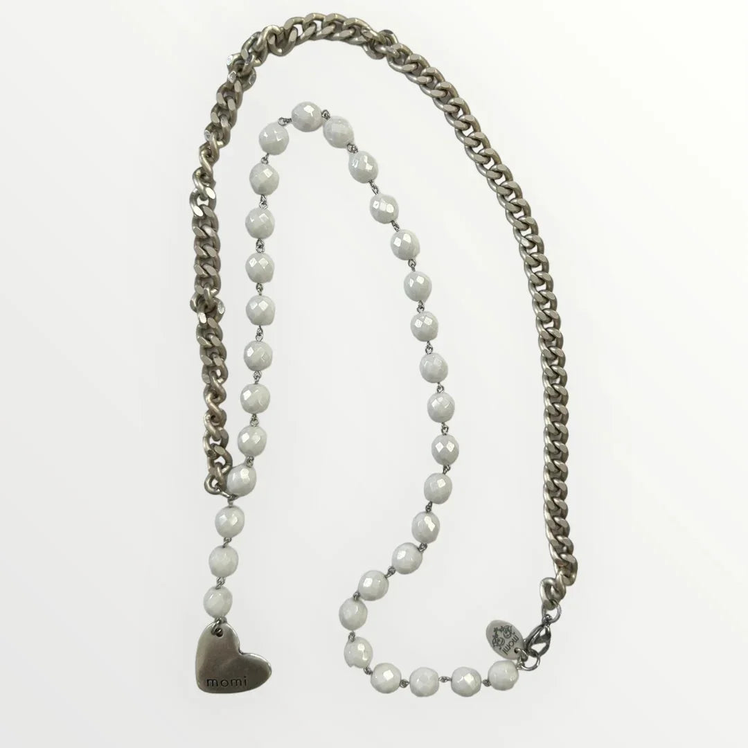 MOMI - COLLANA FRANCESCA LUNGA CUORE