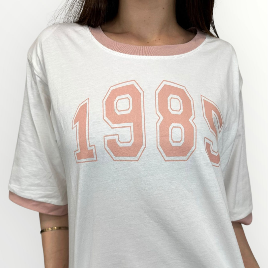 HAVEONE - T-SHIRT CON SPALLE IMBOTTITE