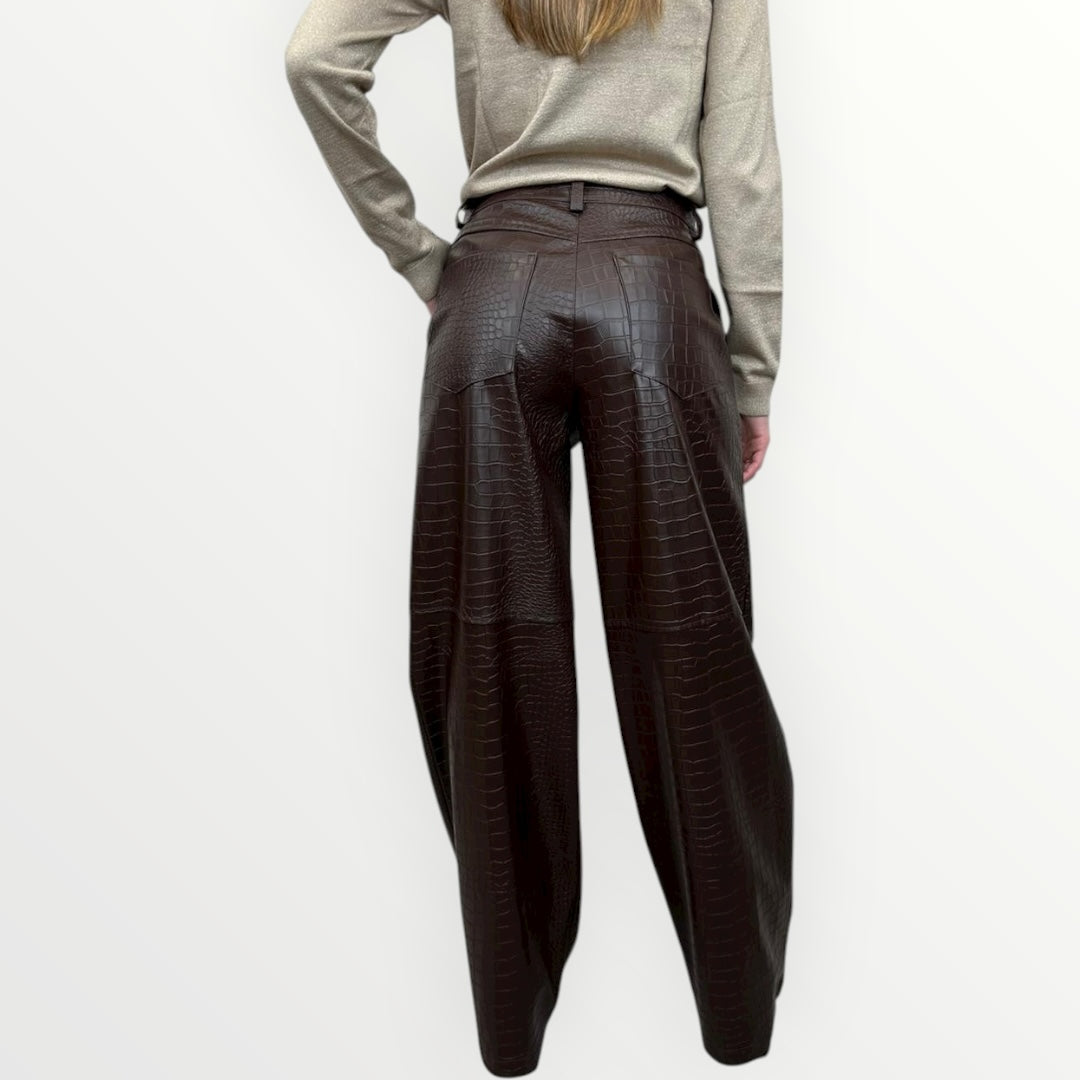 KING KONG - PANTALONE STAMPA COCCODRILLO