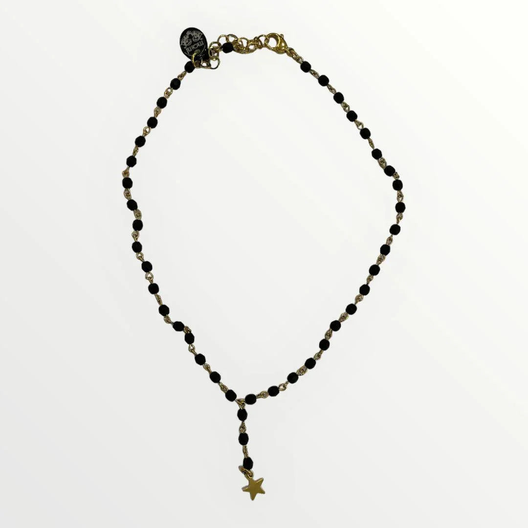 MOMI - COLLANA ROSARIO CORTO STELLA - LOFT.73