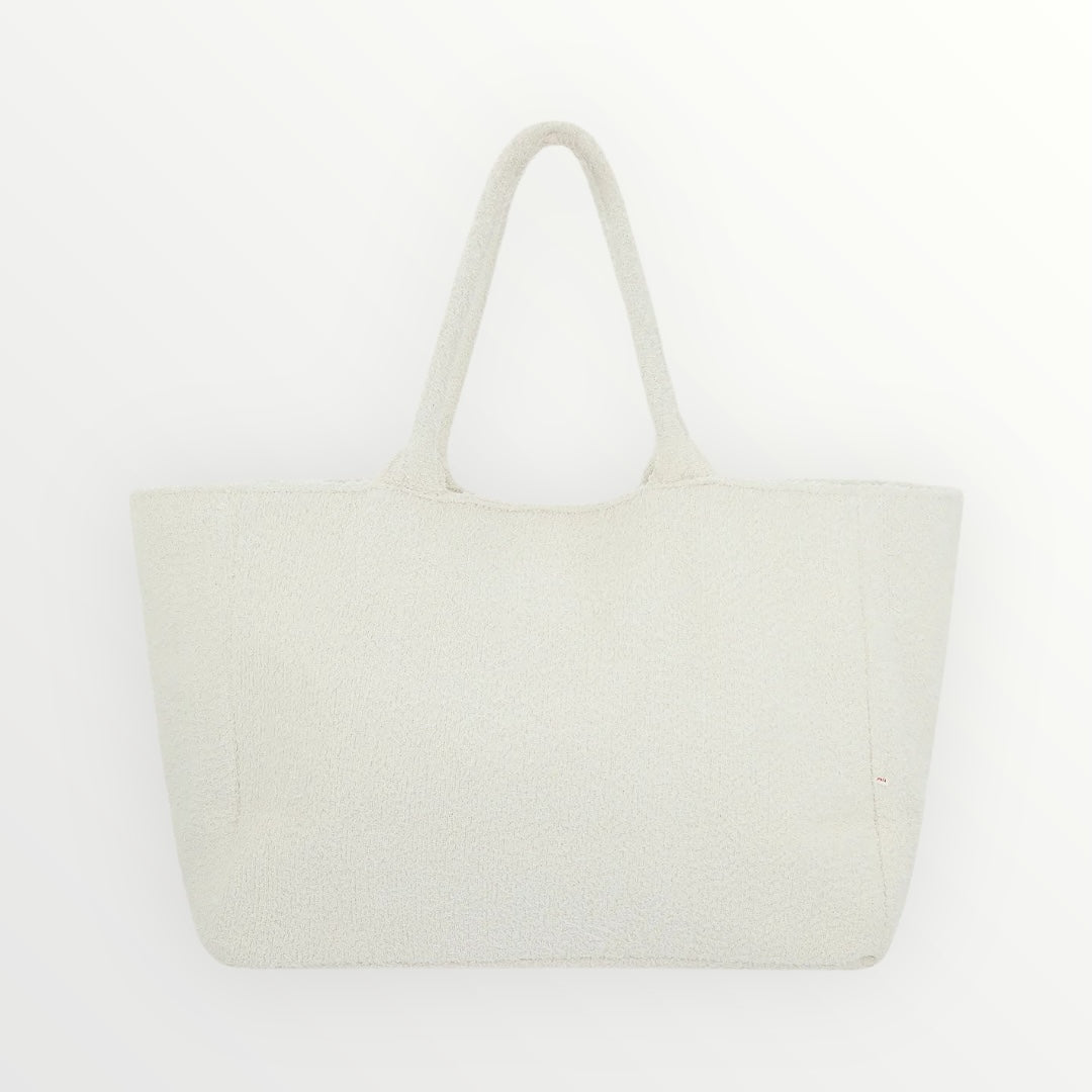 EFFEK - BORSA MARE CON RIFINITURE SFRANGIATE