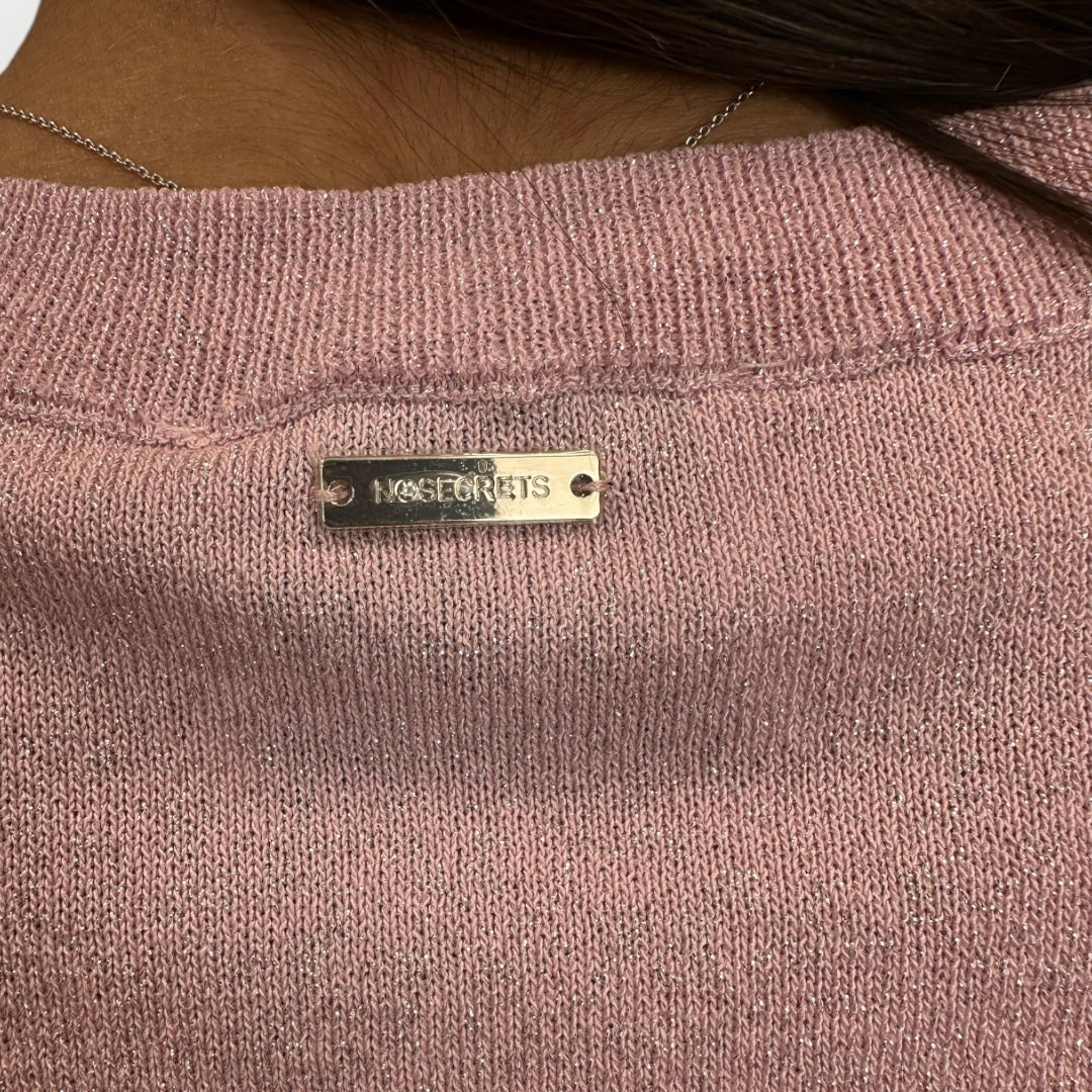 NOSECRETS - MAGLIA IN LUREX