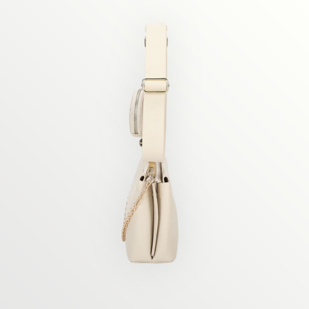 MIMI MUA' - BORSA A TRACOLLA CON DETTAGLIO