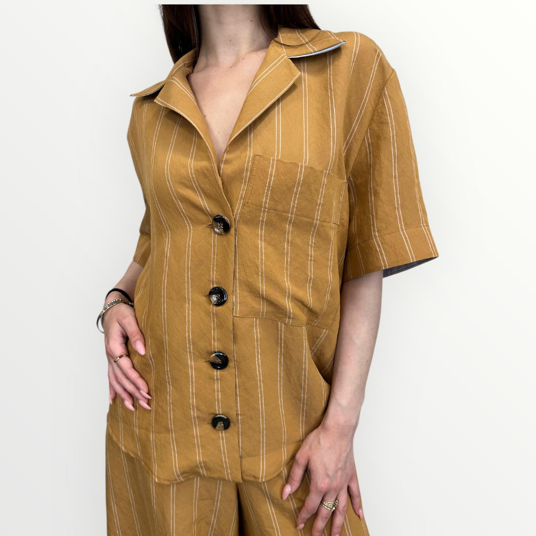 HAVEONE - CAMICIA MORBIDA A MANICA CORTA