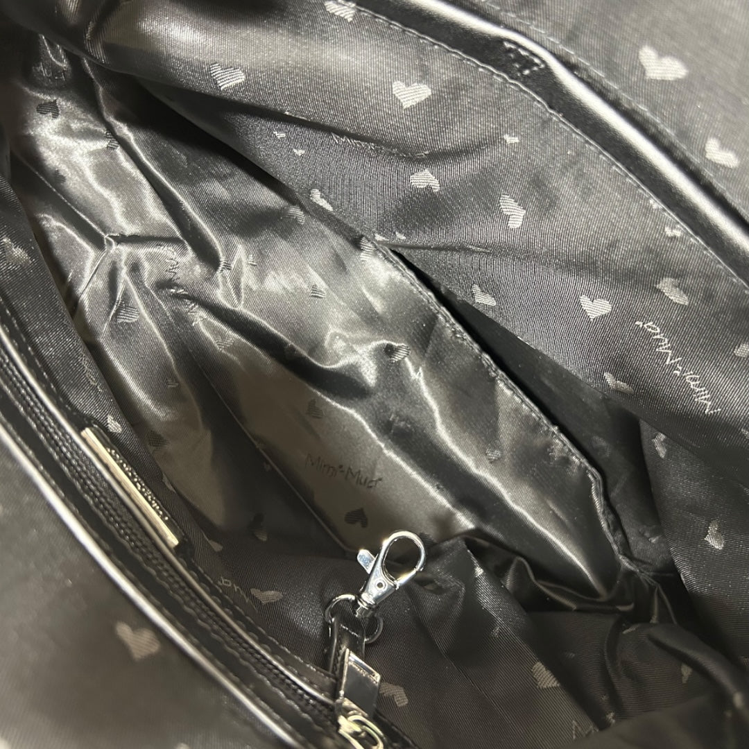 MIMI' MUA' - BORSA GRANDE TRAFORATA CON BORCHIE