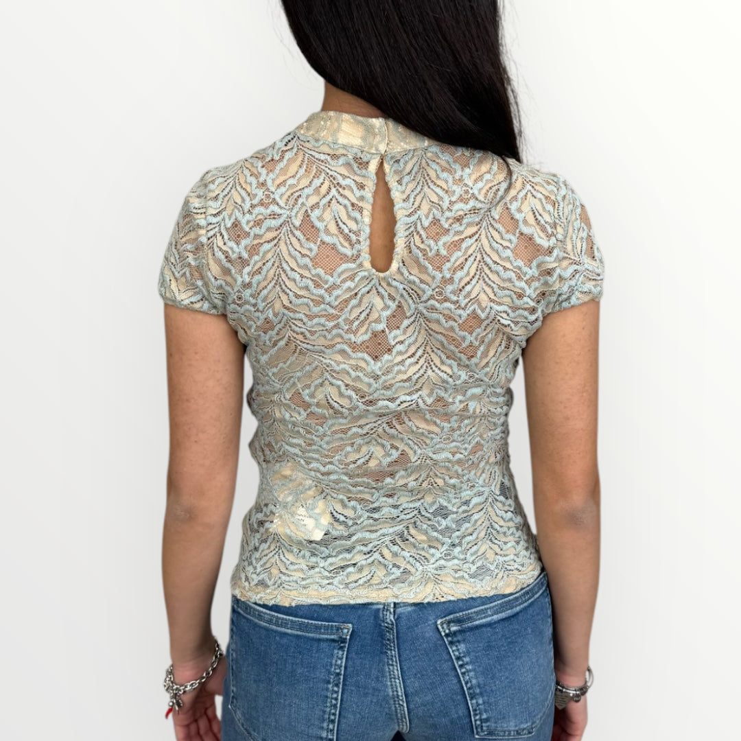 GUESS - MAGLIA IN PIZZO
