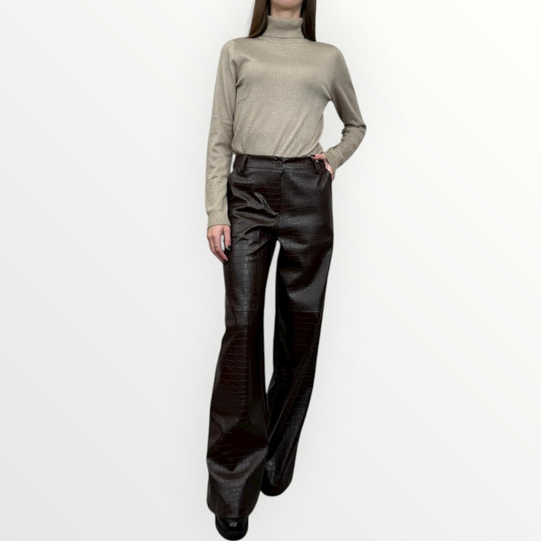 KING KONG - PANTALONE STAMPA COCCODRILLO