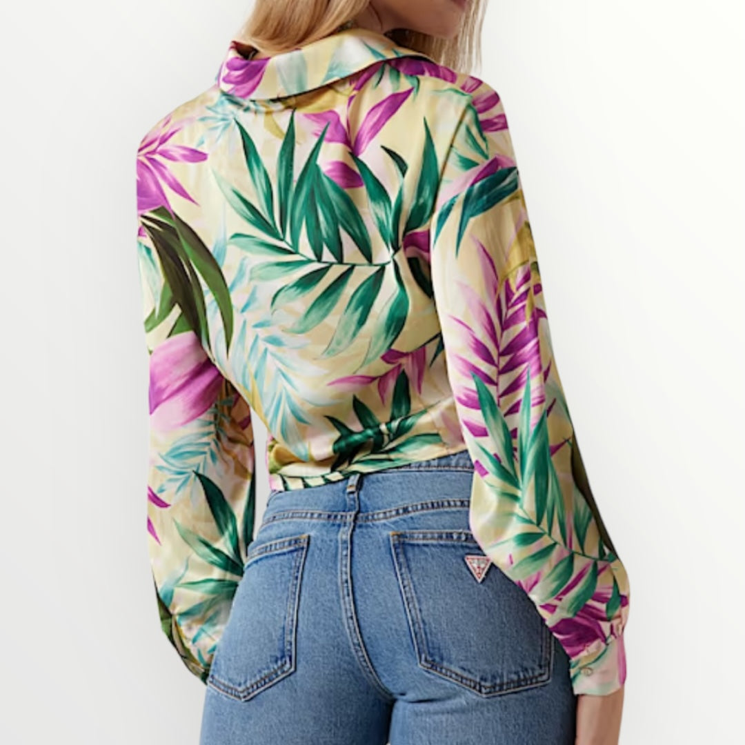 GUESS - CAMICIA CON STAMPA FLOREALE