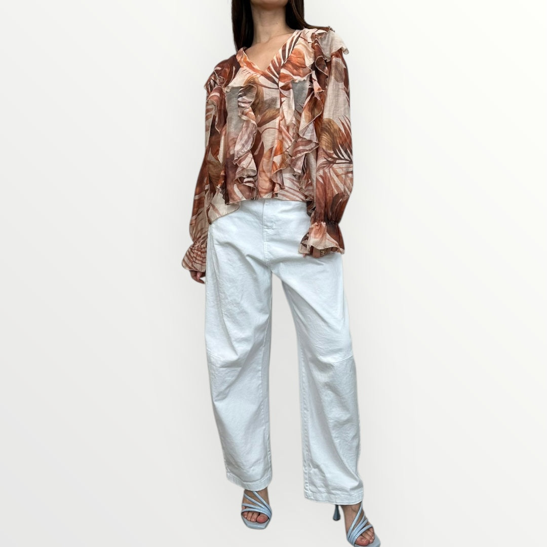 HAVEONE - CAMICIA FANTASIA FORESTA