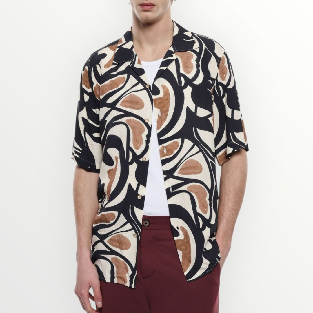 IMPERIAL - CAMICIA FANTASAI ASTRATTA