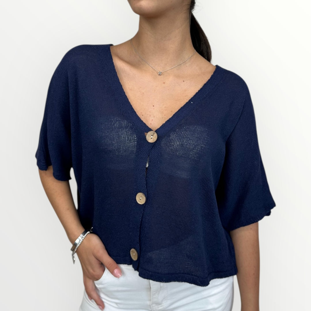 LOFT.73 - CARDIGAN MELOGRANO