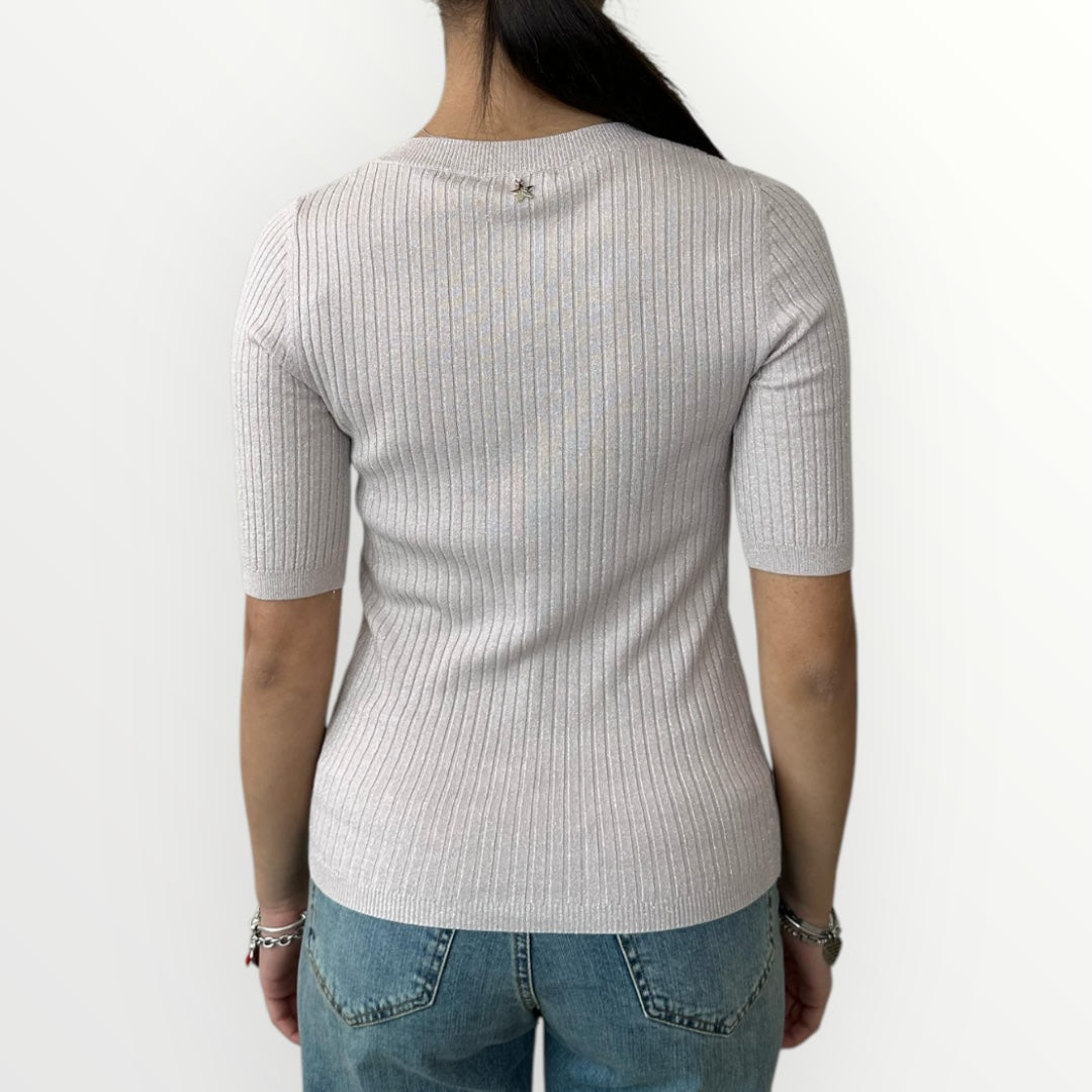 SOUVENIR - T-SHIRT CON SCOLLO A U