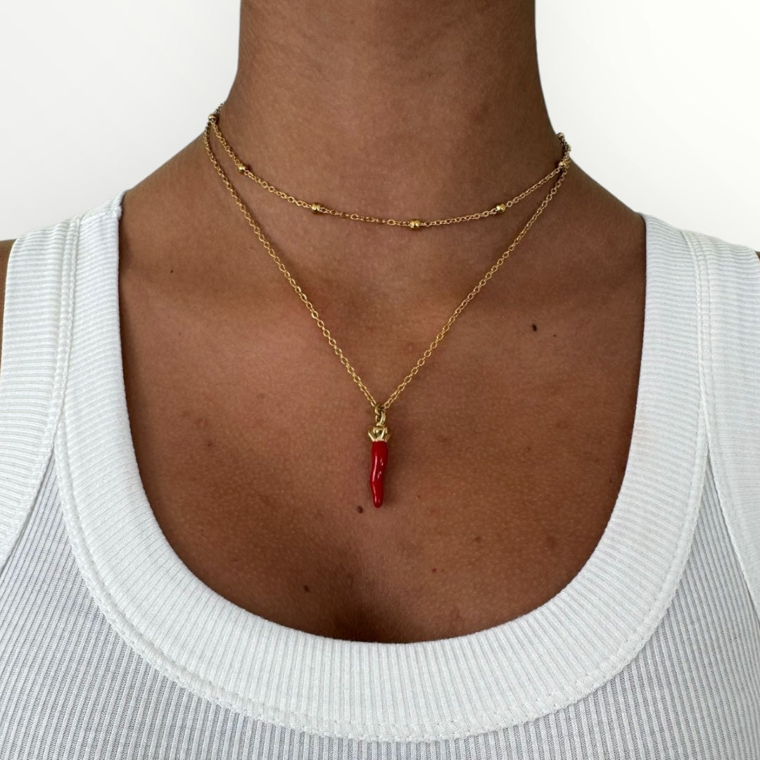 MOMI - COLLANA CORNETTO