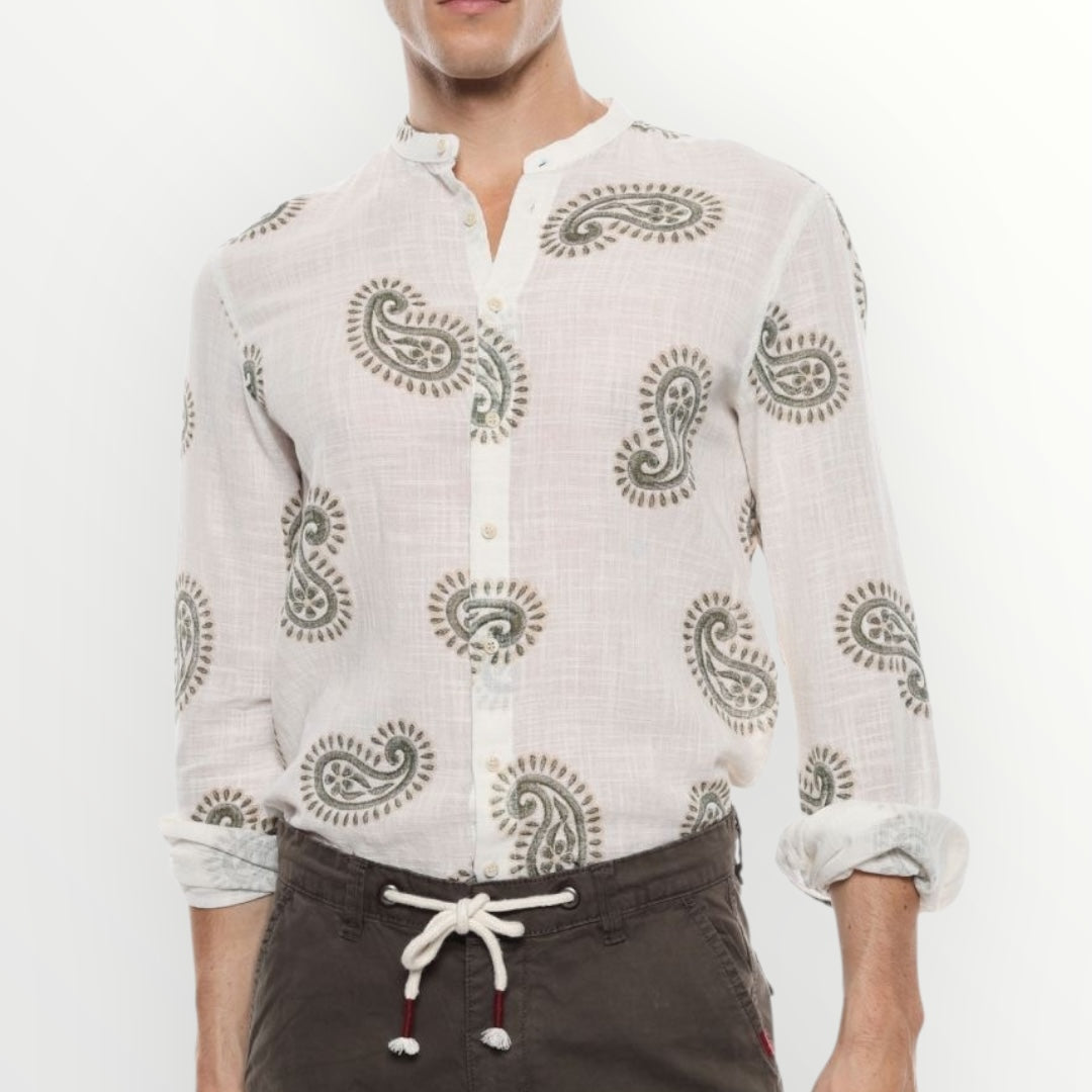 IMPERIAL - CAMICIA STAMPA BANDANA