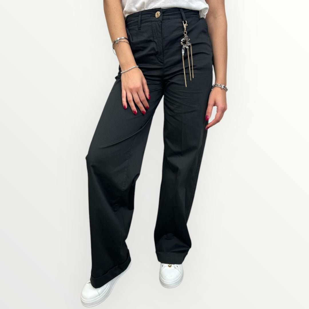 FRACOMINA - PANTALONE CON PENDENTE